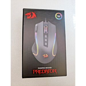 Redragon M612 Predator RGB Gaming Mouse, 8000 DPI Wired Optical Mouse